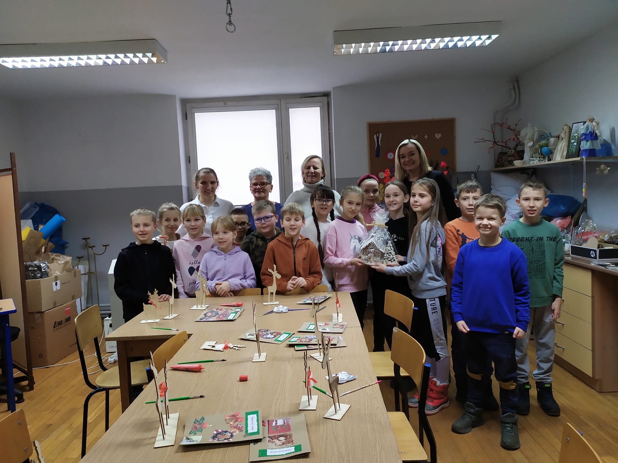 Warsztaty uczniów klasy III ze Szkoły Podstawowej w Sworach